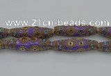 CIB665 16*60mm rice fashion Indonesia jewelry beads wholesale