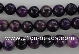 CJJ03 15.5 inches 8mm round dyed lucky jade beads wholesale