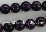CJJ05 15.5 inches 12mm round dyed lucky jade beads wholesale