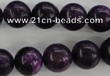 CJJ06 15.5 inches 14mm round dyed lucky jade beads wholesale
