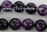 CJJ07 15.5 inches 16mm round dyed lucky jade beads wholesale
