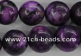 CJJ08 15.5 inches 18mm round dyed lucky jade beads wholesale