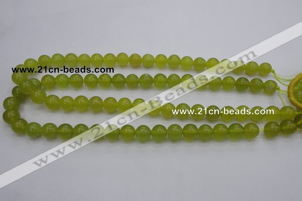 CKA204 15.5 inches 10mm round Korean jade gemstone beads