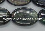 CKC210 15.5 inches 22*30mm oval natural kyanite beads wholesale