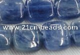 CKC525 15.5 inches 16mm square natural Brazilian kyanite beads