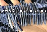CKC548 Top drilled 10*16mm - 12*50mm sticks kyanite beads