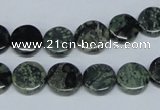 CKJ01 15.5 inches 10mm coin kambaba jasper gemstone beads wholesale