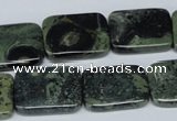 CKJ07 15.5 inches 15*20mm rectangle kambaba jasper beads wholesale
