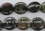 CKJ151 15.5 inches 18mm flat round New kambaba jasper beads