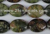 CKJ157 15.5 inches 15*20mm oval New kambaba jasper beads