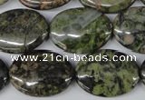 CKJ158 15.5 inches 18*25mm oval New kambaba jasper beads