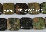 CKJ161 15.5 inches 15*15mm square New kambaba jasper beads