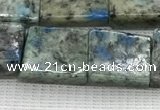 CKJ444 15.5 inches 11*12mm - 12*16mm rectangle natural k2 jasper beads