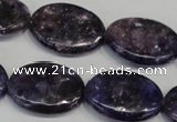 CKU42 15.5 inches 18*25mm oval purple kunzite beads wholesale