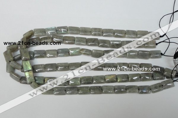 CLB166 15.5 inches 8*12mm rectangle labradorite gemstone beads