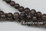 CLB431 15.5 inches 6mm round grey labradorite beads wholesale