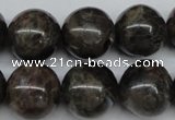 CLB436 15.5 inches 16mm round grey labradorite beads wholesale