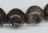 CLB438 15.5 inches 20mm round grey labradorite beads wholesale