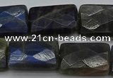 CLB964 15.5 inches 18*25mm faceted rectangle labradorite beads