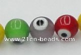 CLG506 16 inches 10mm round lampwork glass beads wholesale