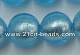 CLG847 15.5 inches 18mm round lampwork glass beads wholesale