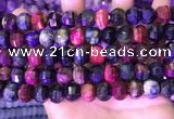 CME328 15.5 inches 9*11mm - 10*12mm pumpkin colorful tiger eye beads
