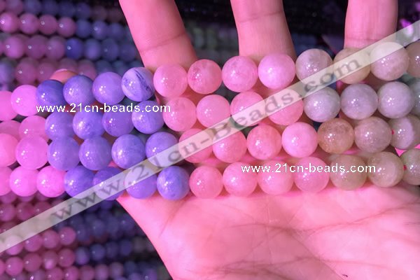 CMG318 15.5 inches 10mm round morganite gemstone beads