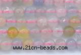 CMG475 15 inches 4mm round morganite gemstone beads