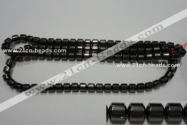 CMH122 15.5 inches 8*8mm tyre magnetic hematite beads