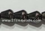 CMH138 15.5 inches 8*8mm teardrop magnetic hematite beads
