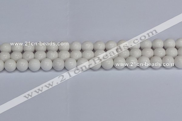 CMJ05 15.5 inches 12mm round Mashan jade beads wholesale