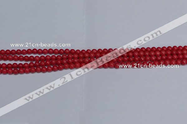 CMJ106 15.5 inches 4mm round Mashan jade beads wholesale