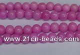 CMJ204 15.5 inches 4mm round Mashan jade beads wholesale