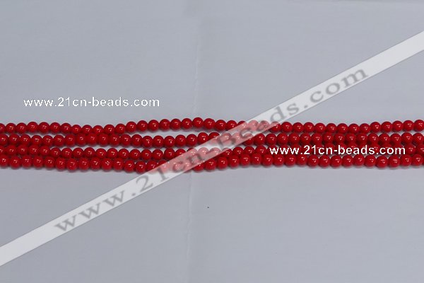 CMJ225 15.5 inches 4mm round Mashan jade beads wholesale