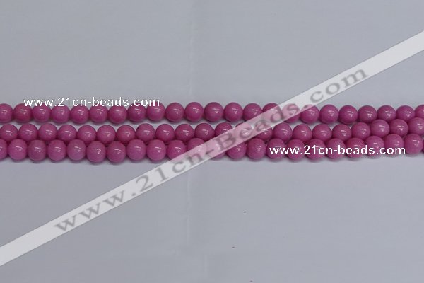 CMJ248 15.5 inches 8mm round Mashan jade beads wholesale