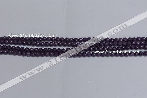 CMJ260 15.5 inches 4mm round Mashan jade beads wholesale
