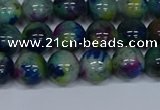 CMJ466 15.5 inches 10mm round rainbow jade beads wholesale