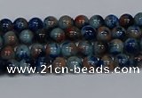 CMJ631 15.5 inches 4mm round rainbow jade beads wholesale