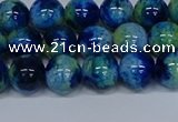 CMJ669 15.5 inches 10mm round rainbow jade beads wholesale