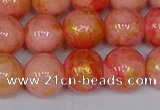 CMJ912 15.5 inches 8mm round Mashan jade beads wholesale