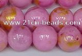 CMJ918 15.5 inches 10mm round Mashan jade beads wholesale