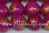 CMJ929 15.5 inches 12mm round Mashan jade beads wholesale