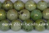 CMJ982 15.5 inches 8mm round Mashan jade beads wholesale