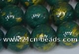 CMJ994 15.5 inches 12mm round Mashan jade beads wholesale