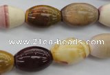 CMK128 15.5 inches 13*18mm rice mookaite beads wholesale