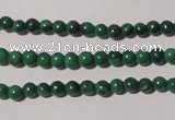 CMN200 15.5 inches 2mm round natural malachite beads wholesale