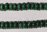 CMN206 15.5 inches 5*9mm rondelle natural malachite beads wholesale