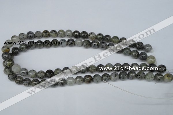 CMO04 15.5 inches 10mm round moss quartz beads wholesale