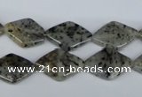 CMO20 15.5 inches 13*18mm diamond moss quartz beads wholesale