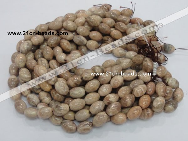 CMS08 15.5 inches 13*19mm rice moonstone gemstone beads wholesale